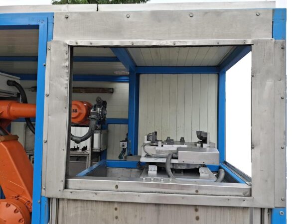 Komplette Bearbeitungszelle mit Roboter, IRB 4400/45kg, ABB, gebraucht – Bild 10